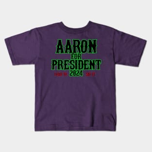 Aaron for Prez Kids T-Shirt